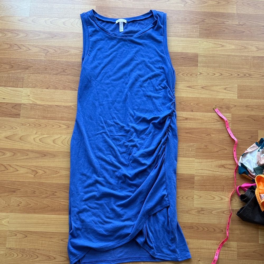 Leith Royal Blue Sleeveless Maxi Dress